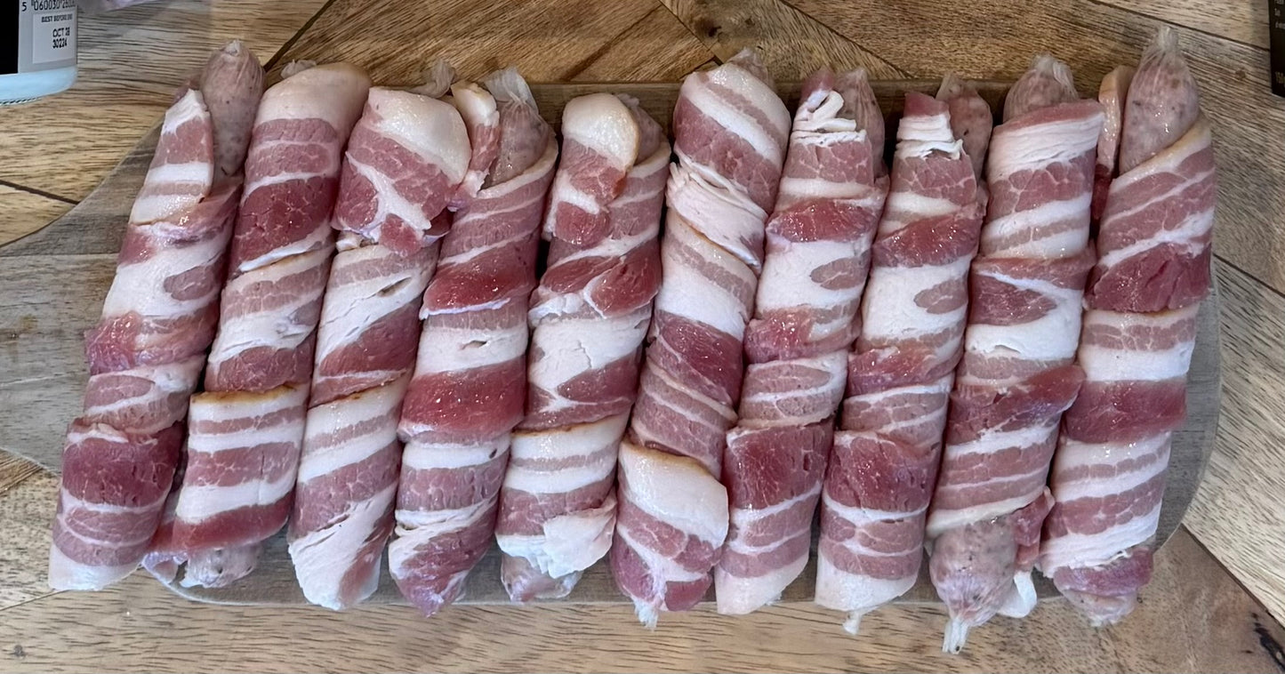 Double Wrapped Pigs in Blankets