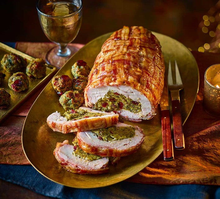 Free Range Stuffed Turkey Breast